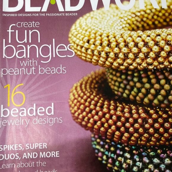 Beadwork Magazine Jewelry Crafting Book u January 2013  Vol 16 No 1 - Picture 3 of 7